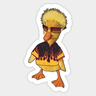 Duck Fieri Sticker